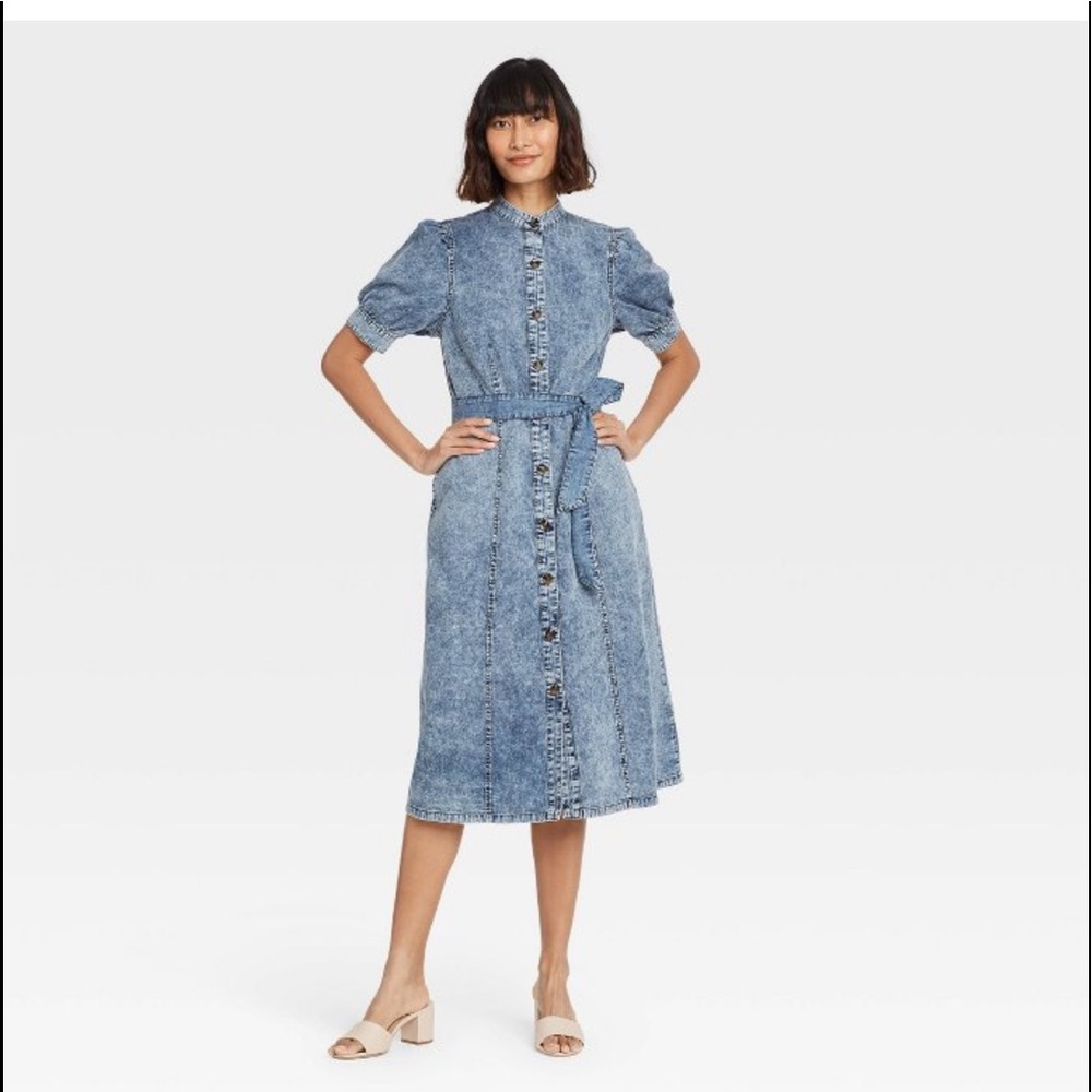 Women’s Puff Short Sleeve Dress
